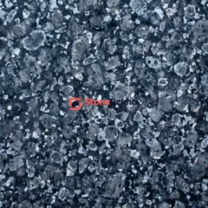 Crystal Blue Granite texture with dark blue-grey base and silver-white crystalline pattern
