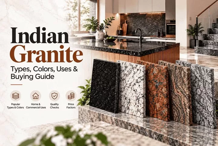 Indian Granite: Types, Colors, Uses, Prices & How to Choose the Best Granite in India